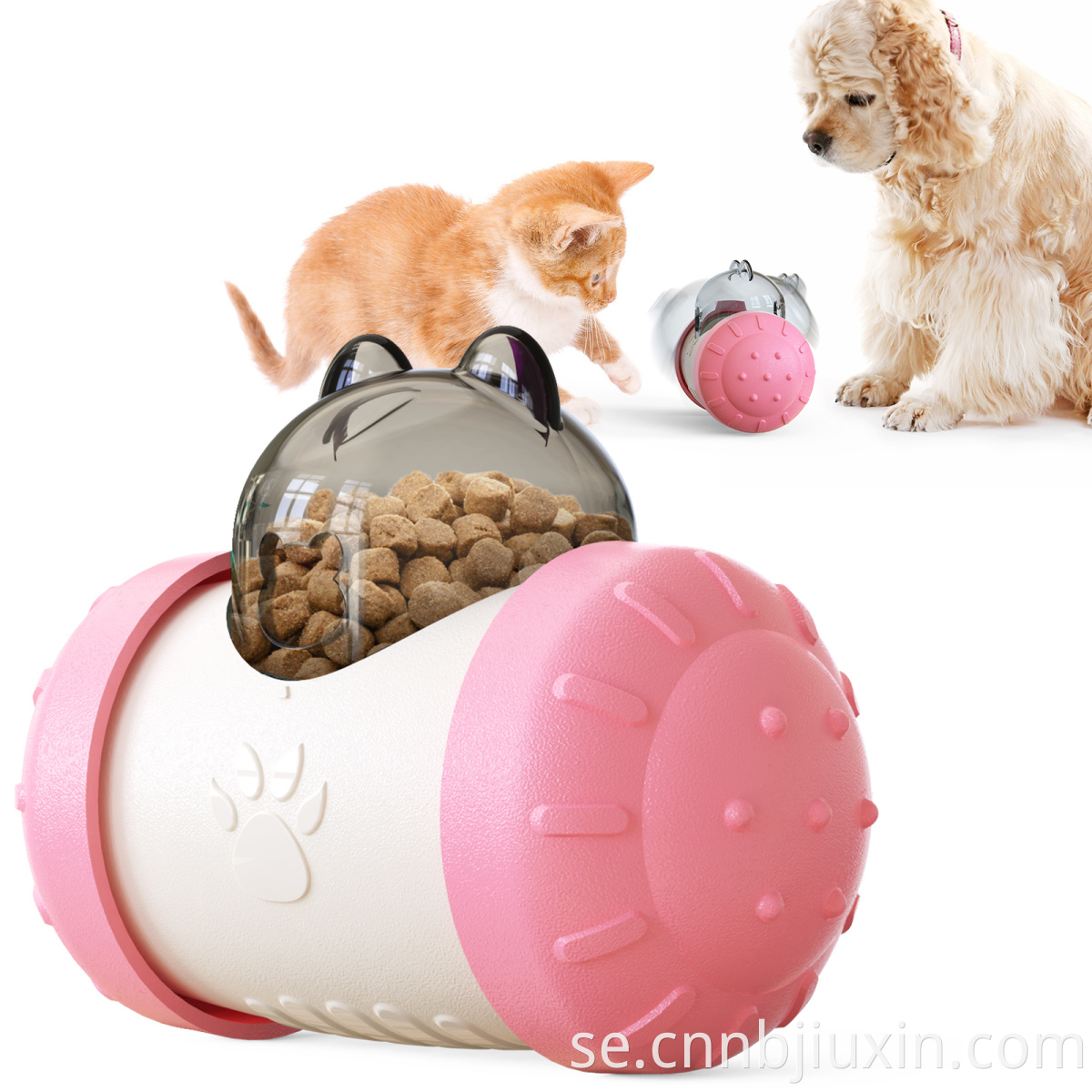 Dog interactive food leaky toys 